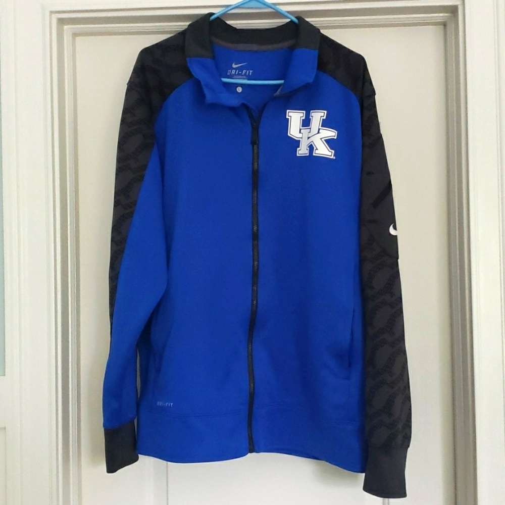 University of Kentucky Nike Dri-Fit zip up jacket